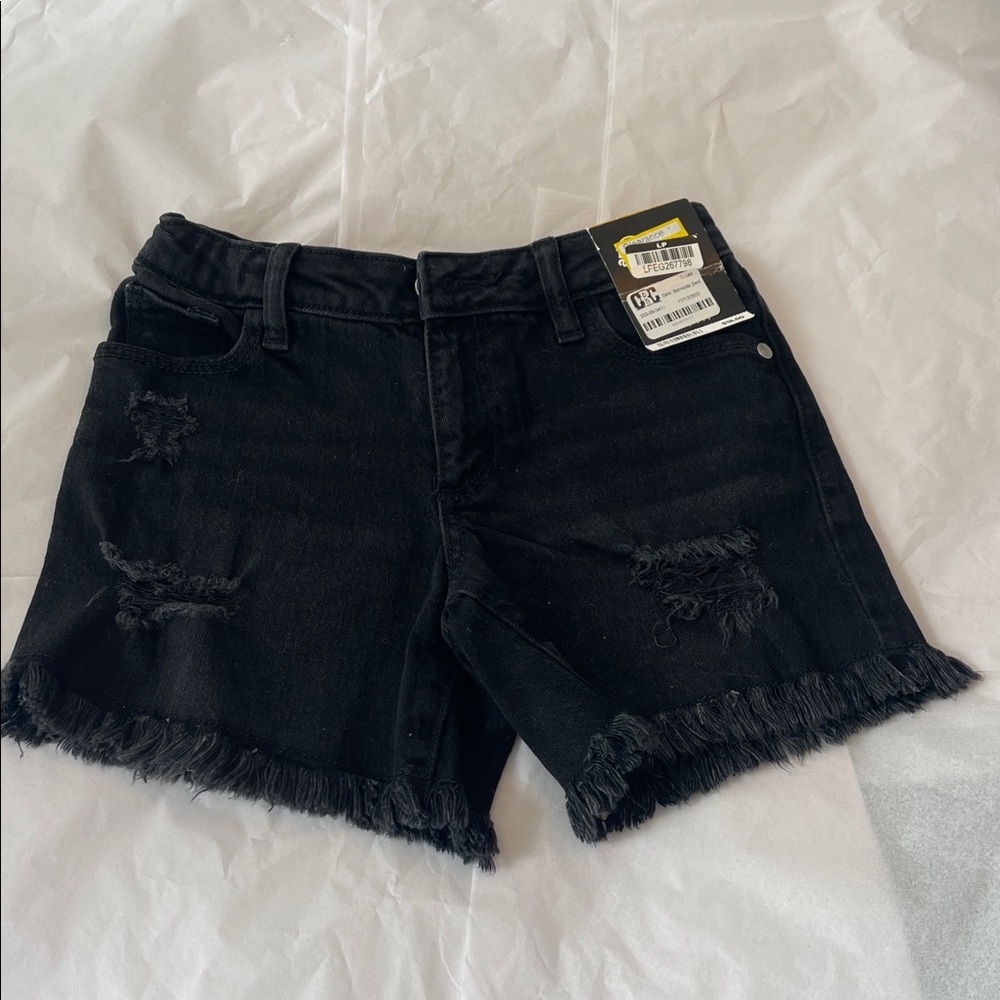 Girls art class Bermuda denim shorts.